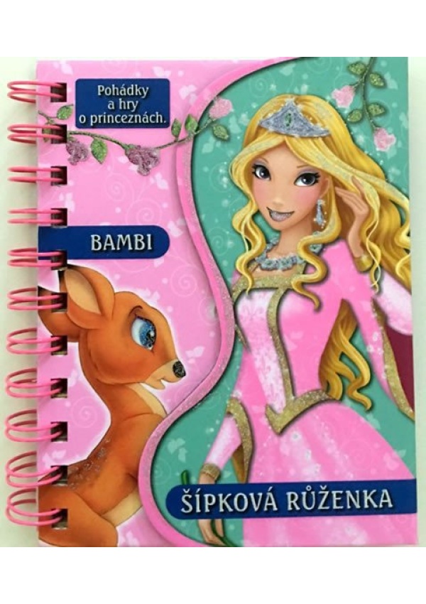 Levně Bambi / Šípková Růženka - Pohádky a hry o princeznách