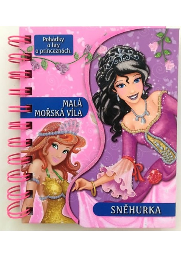 Levně Malá mořská víla / Sněhurka - Pohádky a hry o princeznách