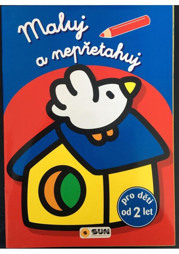 Levně Maluj a nepřetahuj - modré od 2 let