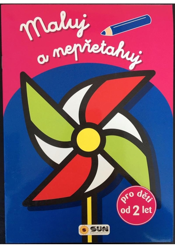 Levně Maluj a nepřetahuj - červené od 2 let