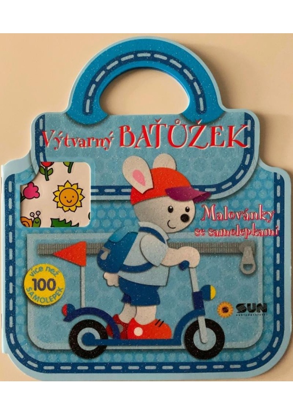 Levně Výtvarný batůžek - Malovánky se samolepkami