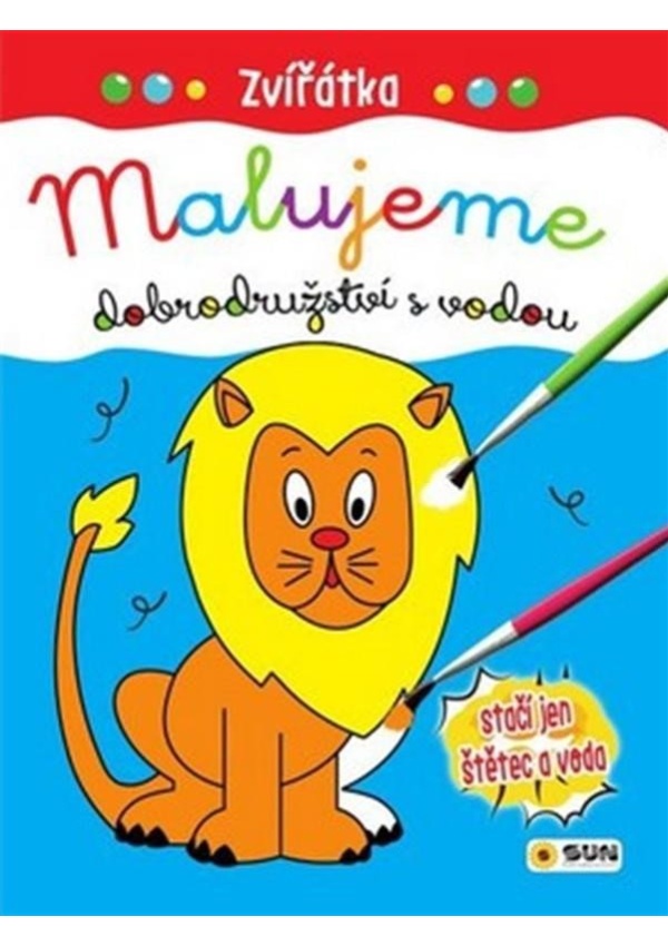 Zvířátka - Malujeme dobrodružství s vodou
