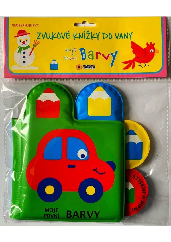 Barvy - zvuková kniha do vany