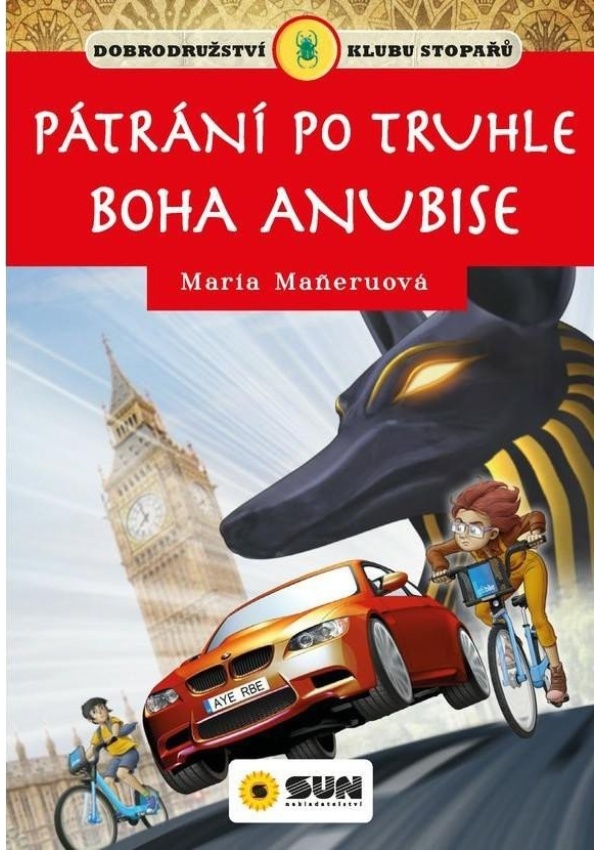 Levně Pátrání po truhle boha Anúbise - Klub stopařů