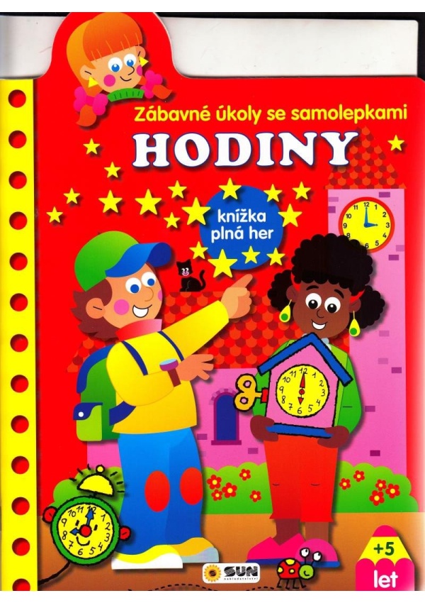Levně Hodiny - Zábavné úkoly se samolepkami