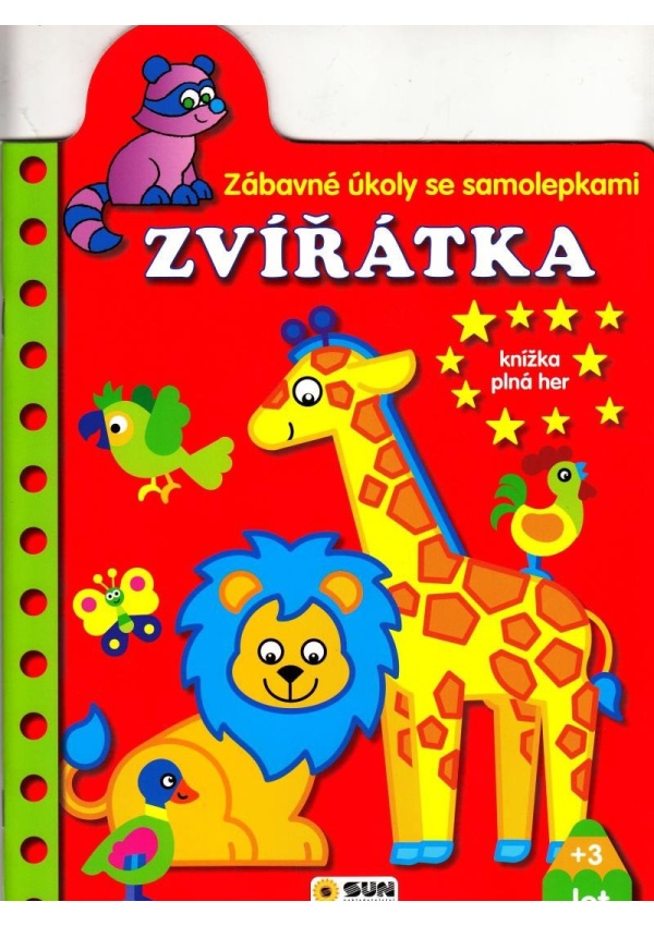 Levně Zvířátka - Zábavné úkoly se samolepkami