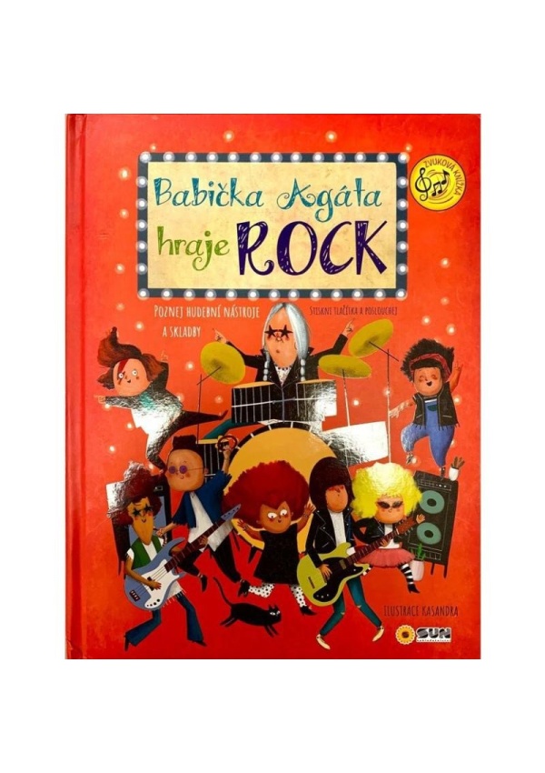 Levně Babička Agáta hraje rock - Zvuková kniha