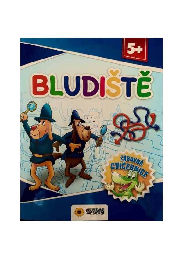 Levně Bludiště - Zábavná cvičebnice 5+