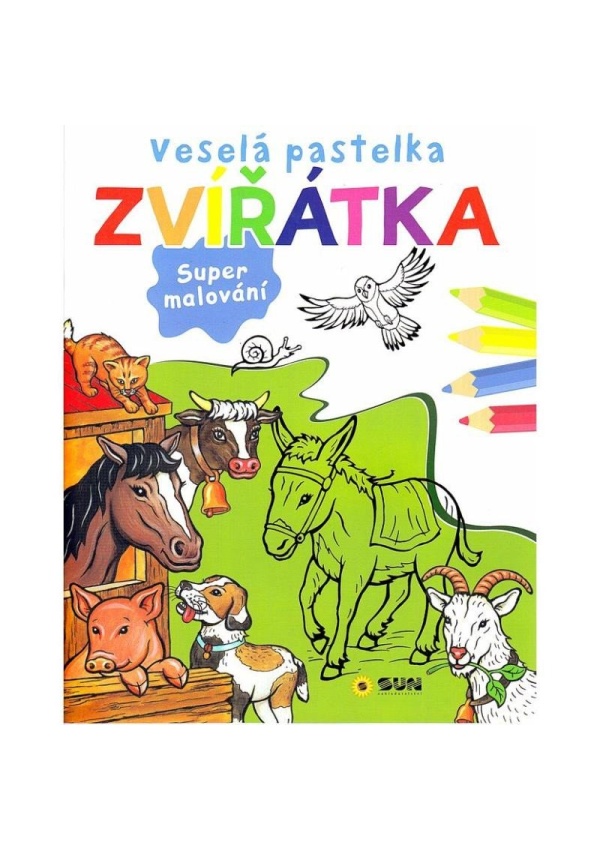 Levně Veselá pastelka Zvířátka