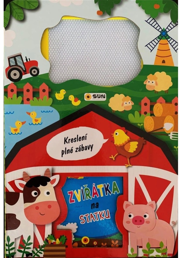 Levně Zvířátka na statku - Kreslení plné zába
