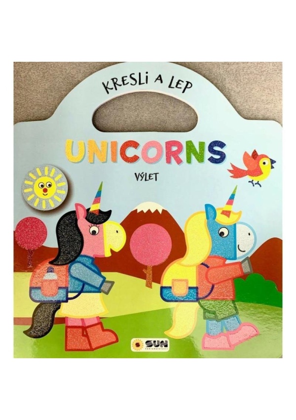 Levně Kresli a lep UNICORNS Výlet