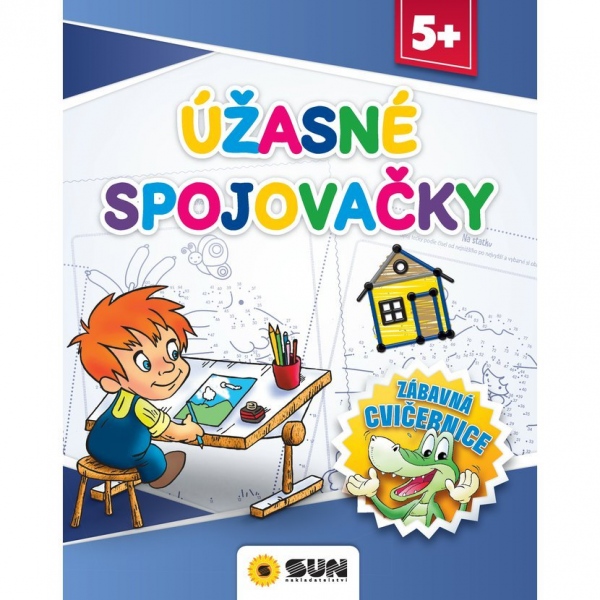 Levně Zábavná cvičebnice Úžasné spojovačky