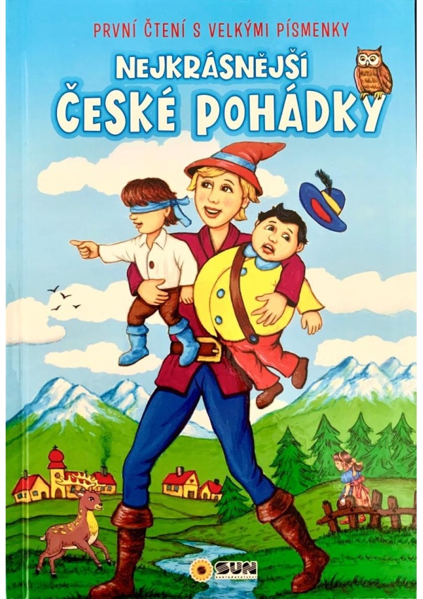Nejkrásnější české pohádky - První čtení s velkými písmenky