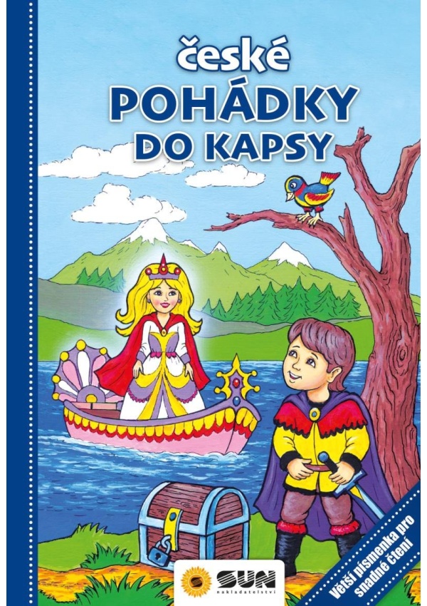 České pohádky do kapsy - Větší písmenka pro snadné čtení