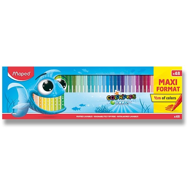 Fixy Maped Color'Peps Ocean 48 barev