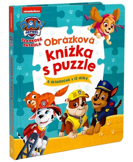 Tlapková patrola - Obrázková knížka s puzzle