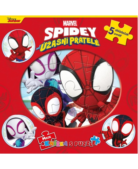 Levně Spidey a jeho úžasní přátelé: Moje knížka s puzzle