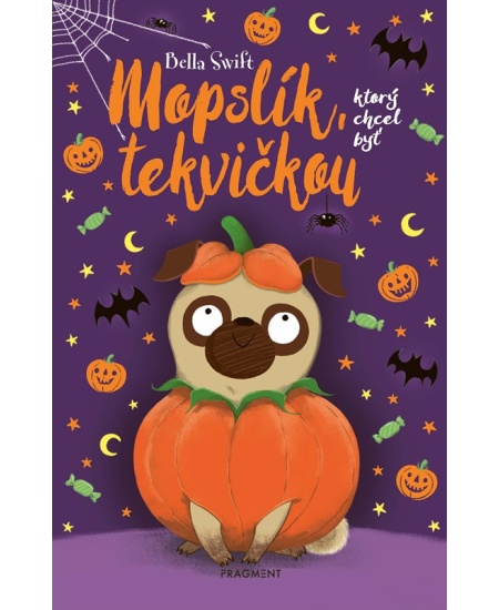 Mopslík, ktorý chcel byť tekvičkou
