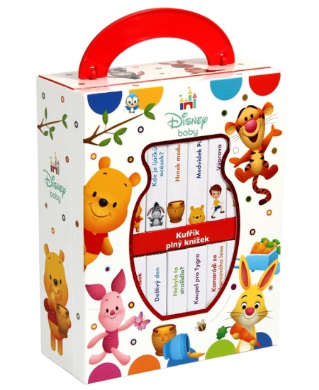Medvídek Pú - Kufřík plný knížek