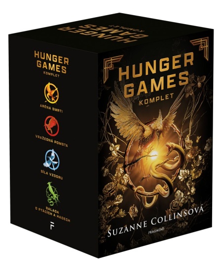 Levně HUNGER GAMES – komplet, 1.-4.díl - box