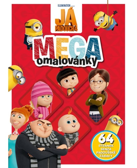 Levně Já padouch 4 - Mega omalovánky