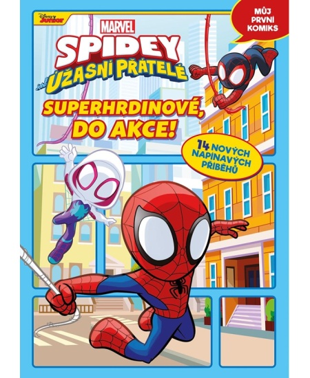 Levně Marvel - Spidey a jeho úžasní přátelé: Superhrdinové, do akce!