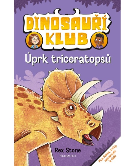 Levně Dinosauří klub – Úprk triceratopsů