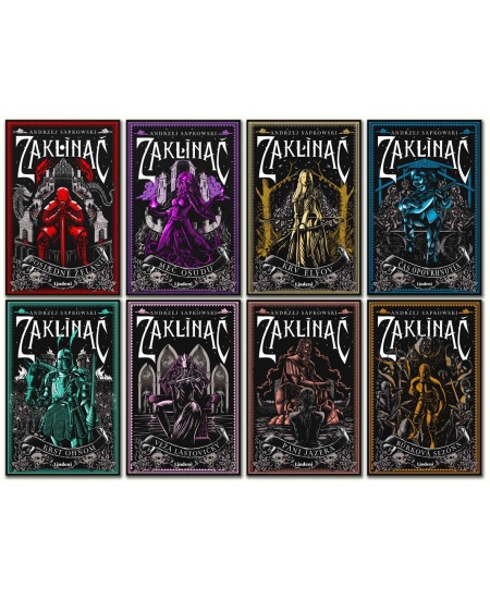 Levně ZAKLÍNAČ - komplet 1.-8. diel - box