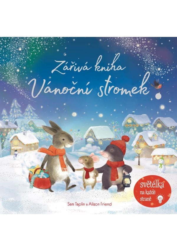Levně Zářivá kniha Vánoční stromek