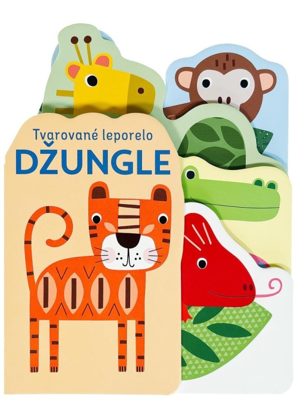 Levně Tvarované leporelo Džungle