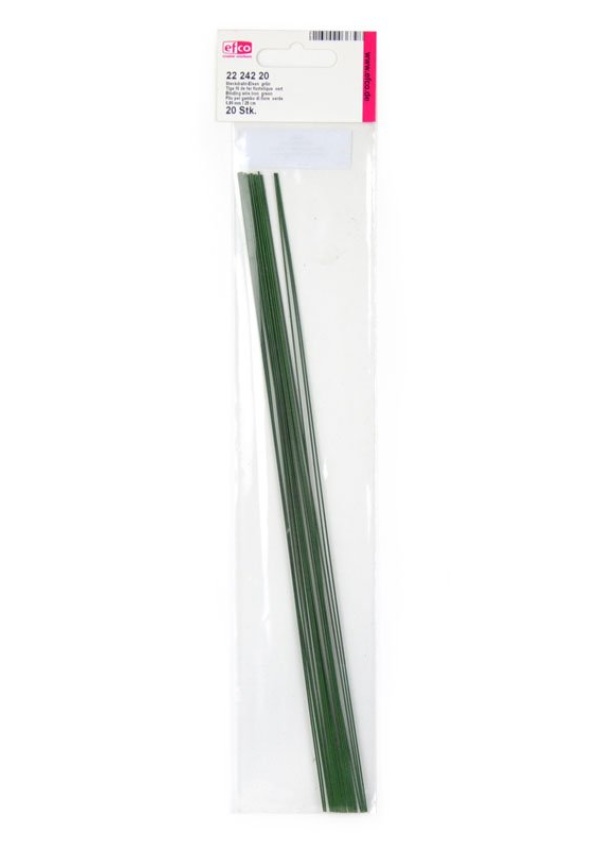 Levně Květinový drát 0,8 mm/28 cm, 20 ks