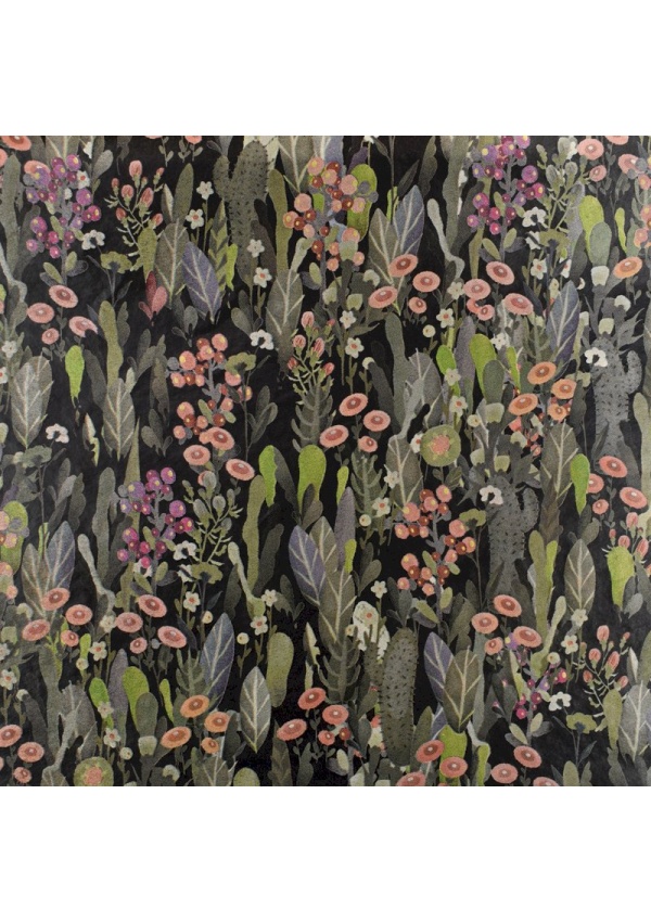 Papír na decopatch, květiny na louce