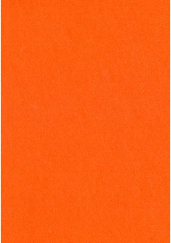 Dekorační plsť 20x30 cm, 2 mm, 350 g, oranžová č.16