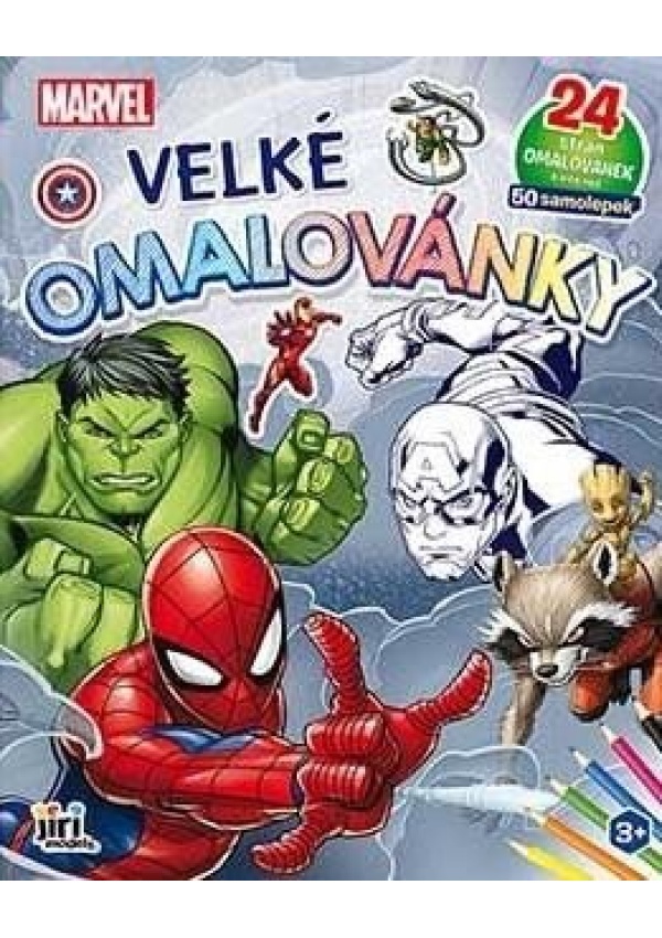 Marvel - Velké omalovánky