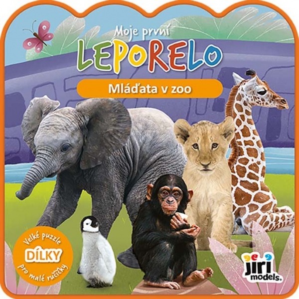 Levně Moje první leporelo Mláďata v ZOO