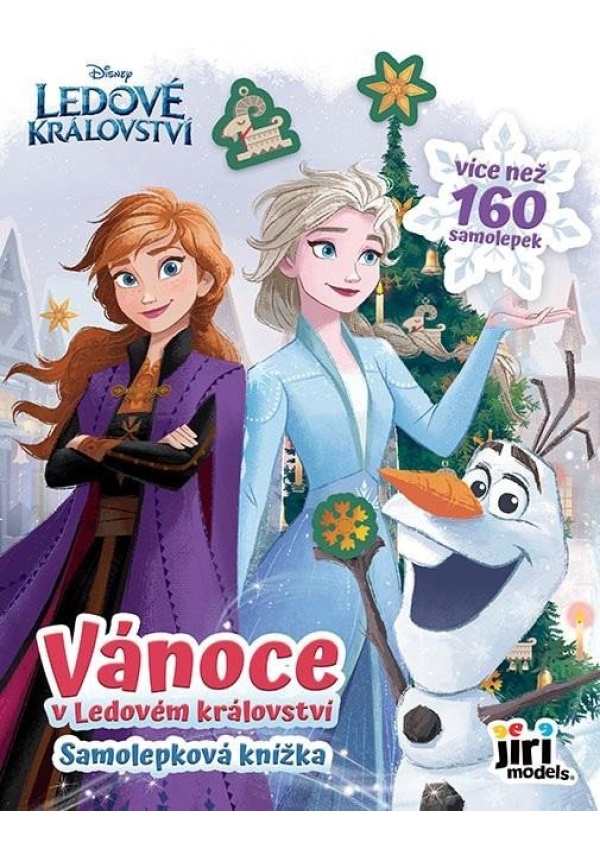 Levně Vánoce v Ledovém království - Samolepková knížka