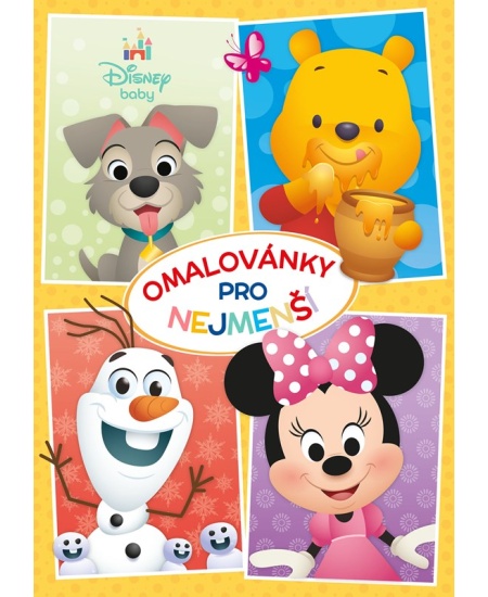 Levně Disney Baby - Omalovánky pro nejmenší