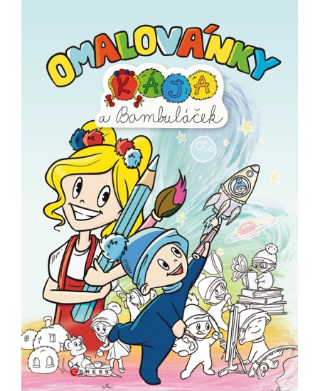 Levně Kája a Bambuláček – Omalovánky