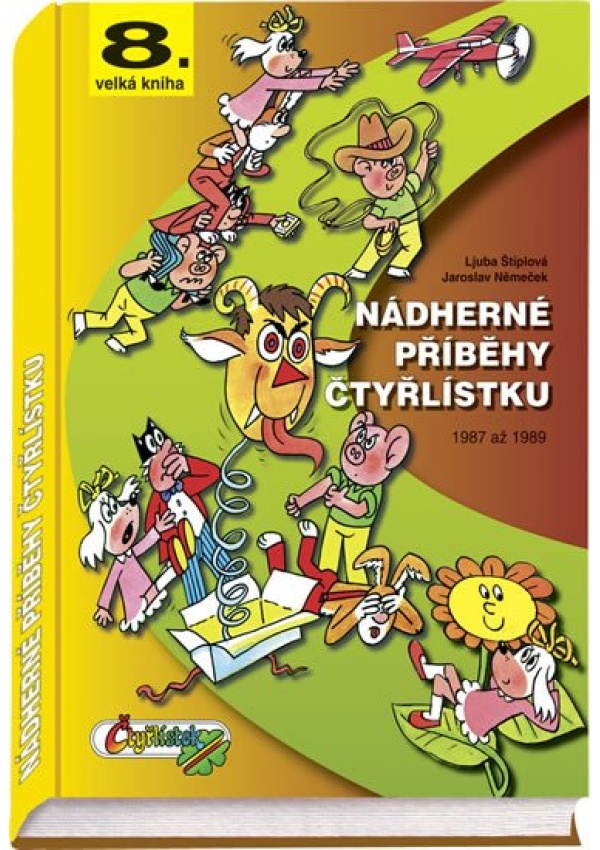 Levně Nádherné příběhy Čtyřlístku z let 1987 - 1989 / 8. velká kniha