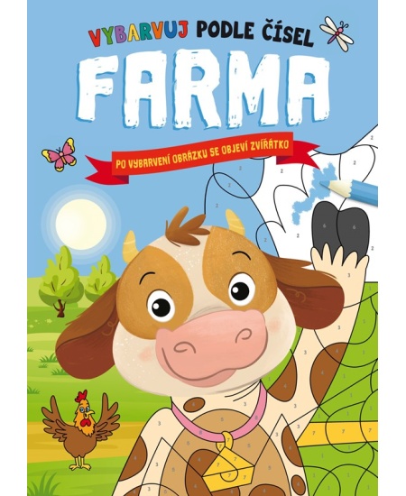 Levně Farma - Vybarvuj podle čísel