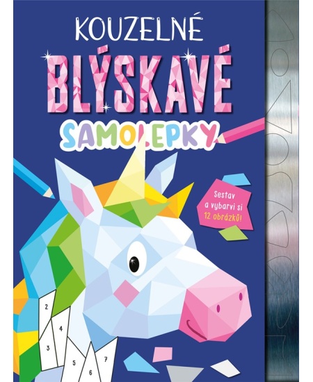 Kouzelné blýskavé samolepky - Claire Mowat