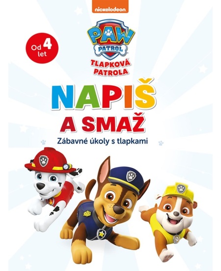 Tlapková patrola - Napiš a smaž