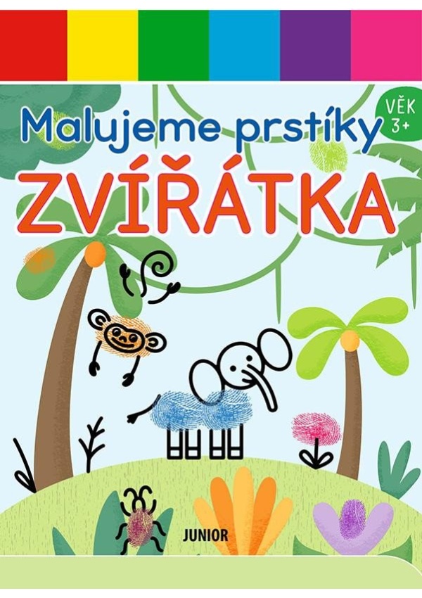 Malujeme prstíky - Zvířátka
