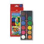 Faber-Castell - vodové barvy - 12 barev