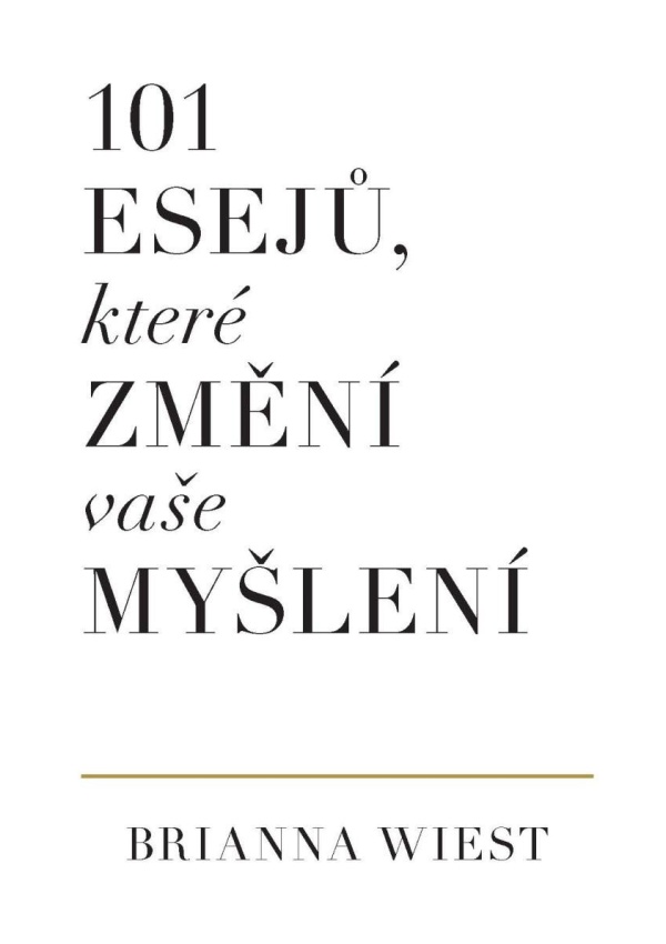 Levně 101 esejů, které změní vaše myšlení