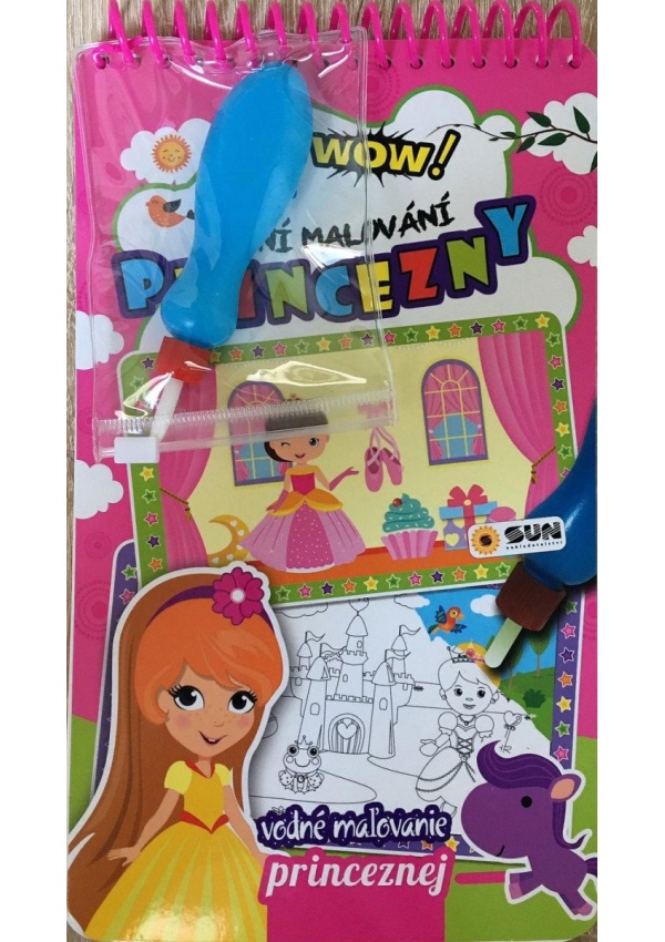 Vodní malování Princezny - WOW