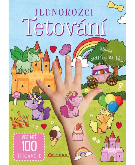 Levně Jednorožci: tetování