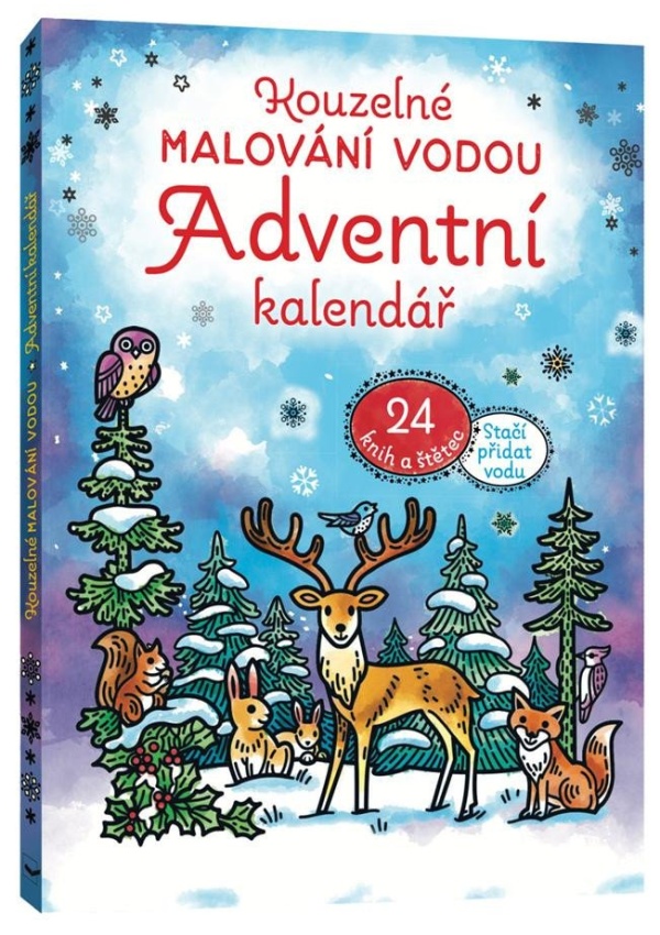 Kouzelné malování vodou Adventní kalendář