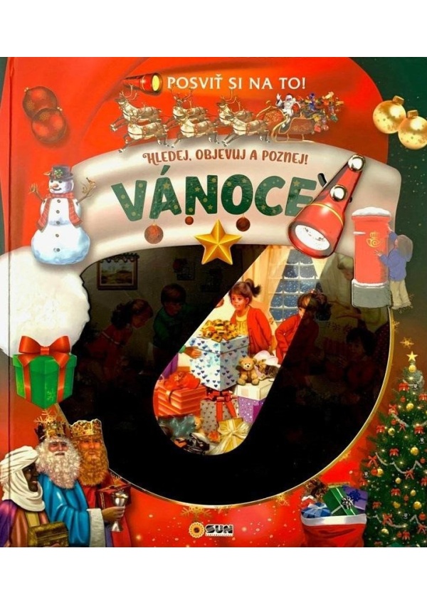 Posviť si na to Vánoce - Knížka s baterkou