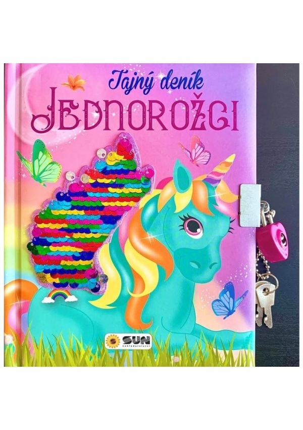Levně Tajný deník Jednorožci - Kniha s flitry